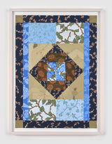Quilt Study Double Diamond by Anne Buckwalter contemporary artwork works on paper