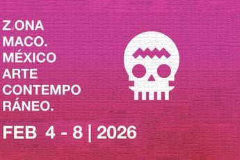 Contemporary art exhibition Zona Maco 2026 at Galeria RGR Mexico City