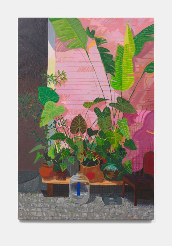 Kame House Garden by Nicholas Bono Kennedy contemporary artwork Painting
