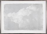 o.T. 134 pos. silber by Eva Schlegel contemporary artwork works on paper