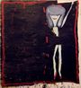 H after C by Rose Wylie contemporary artwork Painting