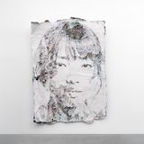 Density series 08 by Alexandre Farto Aka Vhils contemporary artwork sculpture