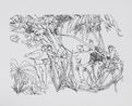 Untitled i23 - 2961 by Harold Cohen contemporary artwork Drawing