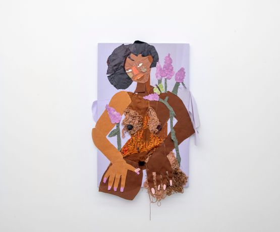 BUDDLEIA by Anya Paintsil contemporary artwork Mixed Media