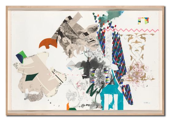 Animal in Two Dimensions Drawing II by Bi Rongrong contemporary artwork Painting