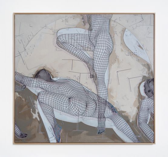 La Danse Inachevee Continued II after Matisse by Matthew Stone contemporary artwork Painting