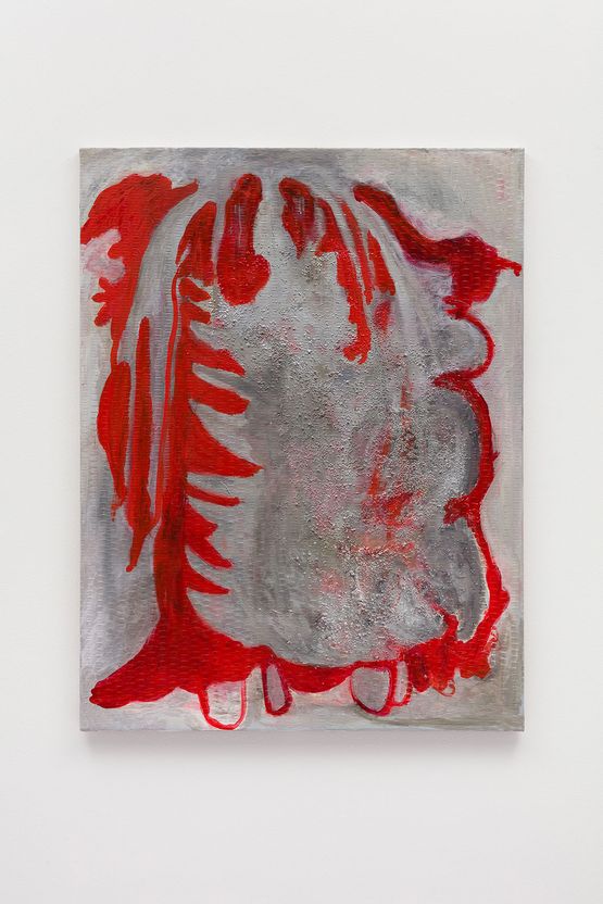 Ob sich das lohnt jetzt noch ein neues Thema anzufangen by Michaela Eichwald contemporary artwork Painting