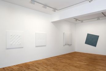 Contemporary art exhibition Group Exhibition curated by Natacha Carron Pittura Oggetto at Almine Rech Saville Row Mayfair United Kingdom