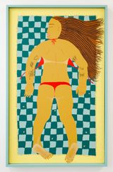 The one with the sandhoppers by Claudia Kogachi contemporary artwork painting works on paper
