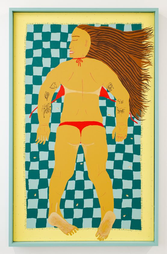 The one with the sandhoppers by Claudia Kogachi contemporary artwork Painting