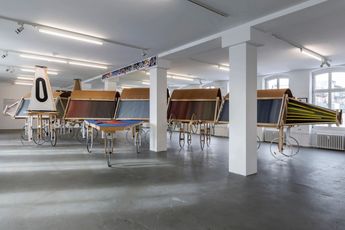 Contemporary art exhibition Jean Katambayi Mukendi RATIO at KW Institute for Contemporary Art Berlin Germany