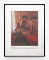 Peter - Living with AIDS by Fiona Clark contemporary artwork photography