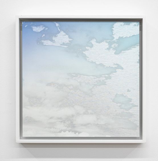 11.9 Cloud Study by Miya Ando contemporary artwork Painting