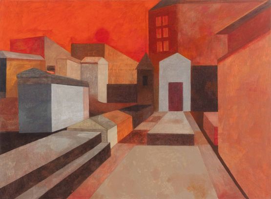 Home by Miao Miao contemporary artwork Painting