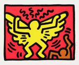 Pop Shop IV Plate 1 from the Pop Shop IV Portfolio by Keith Haring contemporary artwork print