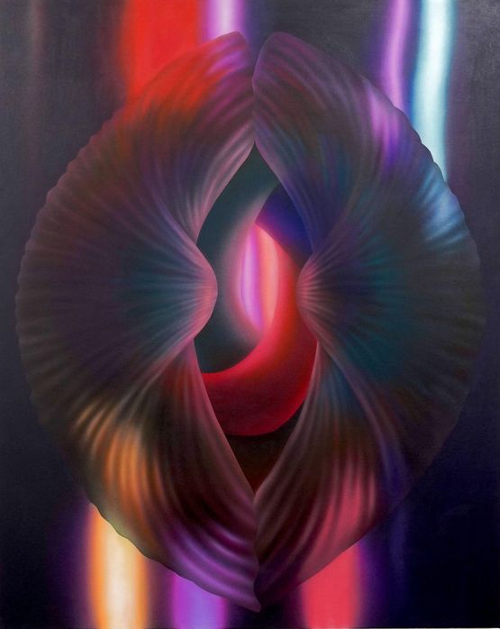 The back of that shell by Nianxin Li contemporary artwork Painting