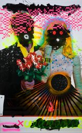 Sissy Squat by Judy Darragh contemporary artwork painting