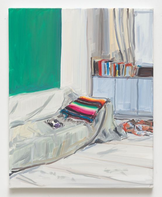 The Mexican blanket by Jean-Philippe Delhomme contemporary artwork Painting