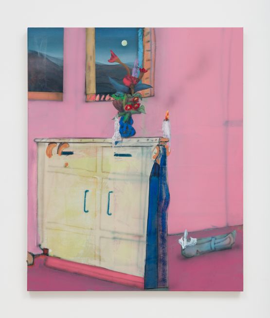 Legs Barely His by Fabian Treiber contemporary artwork Painting