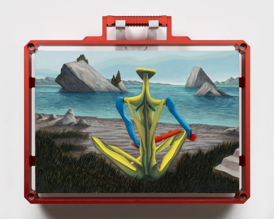 PM03 Newer Shore by Alejandro Cardenas contemporary artwork Painting