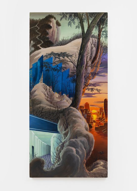 Rammed Earth Theatre by Liang Shuo contemporary artwork Painting