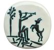 Joueur de flute et chevre by Pablo Picasso contemporary artwork Sculpture