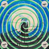 Running with the Wind 1 by Jung Jin contemporary artwork painting
