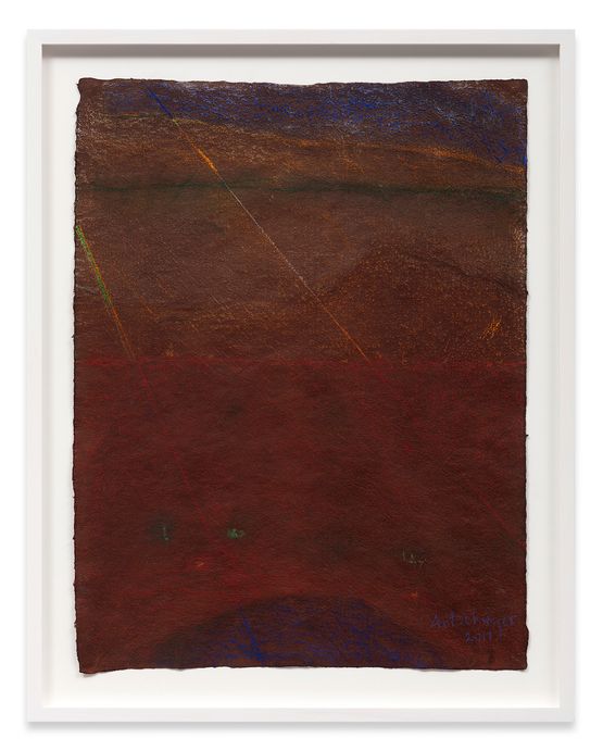 Landscape with Beams of Light by Richard Artschwager contemporary artwork Works on Paper