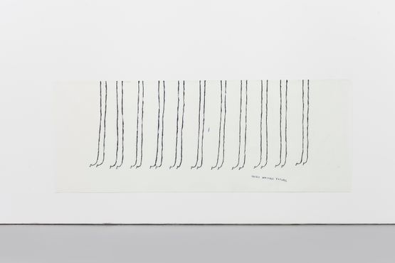 Overly Ambitious Futures by Christine Sun Kim contemporary artwork Painting