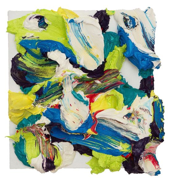 A Boundless Drizzle Adrift in Time Left by Zhu Jinshi contemporary artwork Painting