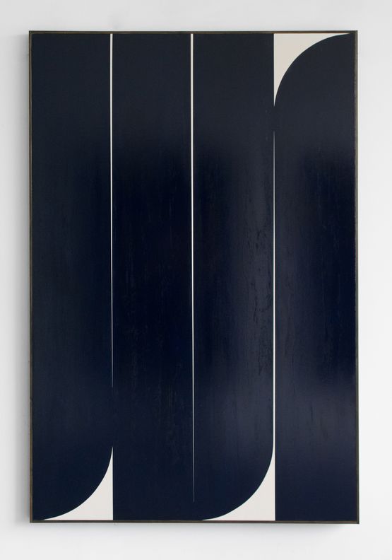 Dark Blue 3 by Johnny Abrahams contemporary artwork Painting