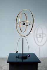 Bamboo galaxy table piece by Laurent Martin Lo contemporary artwork sculpture