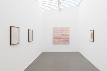 Contemporary art exhibition Gabriel Orozco Partituras at Galerie Chantal Crousel Paris France