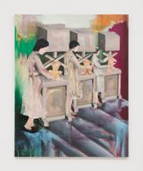 Play Things by Olive Diamond contemporary artwork painting