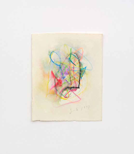 Automatism series Toe Sensation by Sawako Goda contemporary artwork Works on Paper