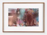 Dogs III by Hilary Lloyd contemporary artwork print