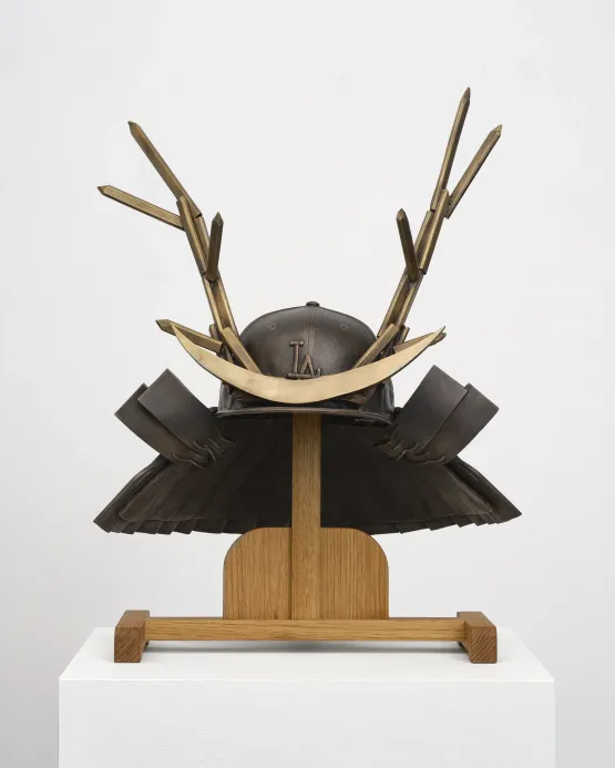 Kabuto LA by Glenn Kaino contemporary artwork Sculpture