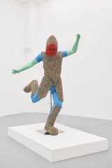 Dingolay FC Dance Through the Defence by Curtis Talwst Santiago contemporary artwork sculpture