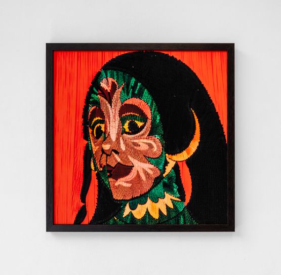Self-Exoticisation Archives II video still III by Aziza Kadyri contemporary artwork Print