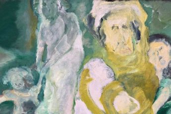 Contemporary art exhibition Sosa Joseph Pennungal Lives of women and girls at David Zwirner London United Kingdom
