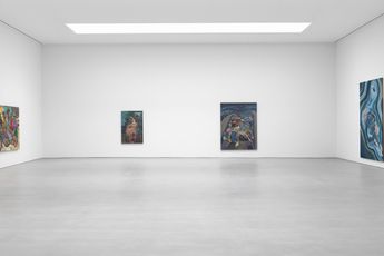 Contemporary art exhibition Michael Armitage Crucible at David Zwirner New York 19th Street United States