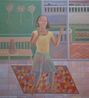 An Evening by Noor Mahnun Anum contemporary artwork Painting