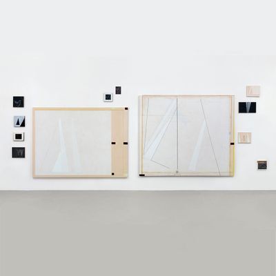 Avis Newman Brings Drawing to Canvas