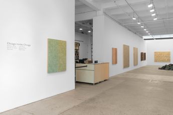 Contemporary art exhibition Group Show Chicago Invites Chicago at Galerie Lelong  Co. New York United States