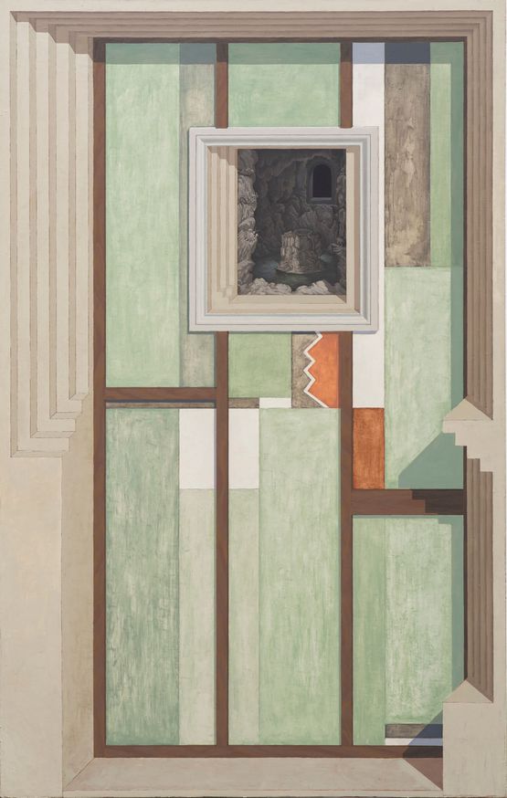 Wall Niche ScarpaDe Caus by Christian Hidaka contemporary artwork Painting