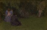 Femmes au jardin by Ker-Xavier Roussel contemporary artwork Works on Paper