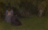 Femmes au jardin by Ker-Xavier Roussel contemporary artwork works on paper