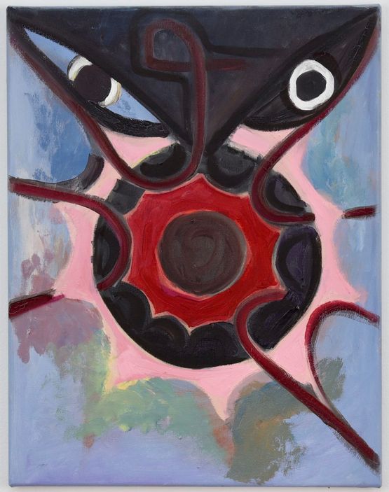 Sky snake son by Layla Rudneva-Mackay contemporary artwork Painting