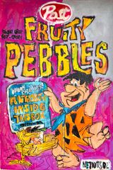 Big Cereal No.20 Fruity Pebbles by KINJO contemporary artwork painting