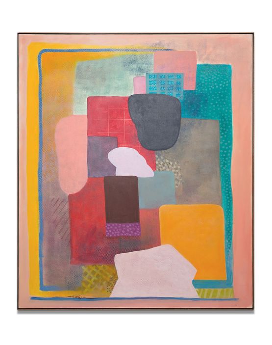 The Stranger by Robert Natkin contemporary artwork Painting